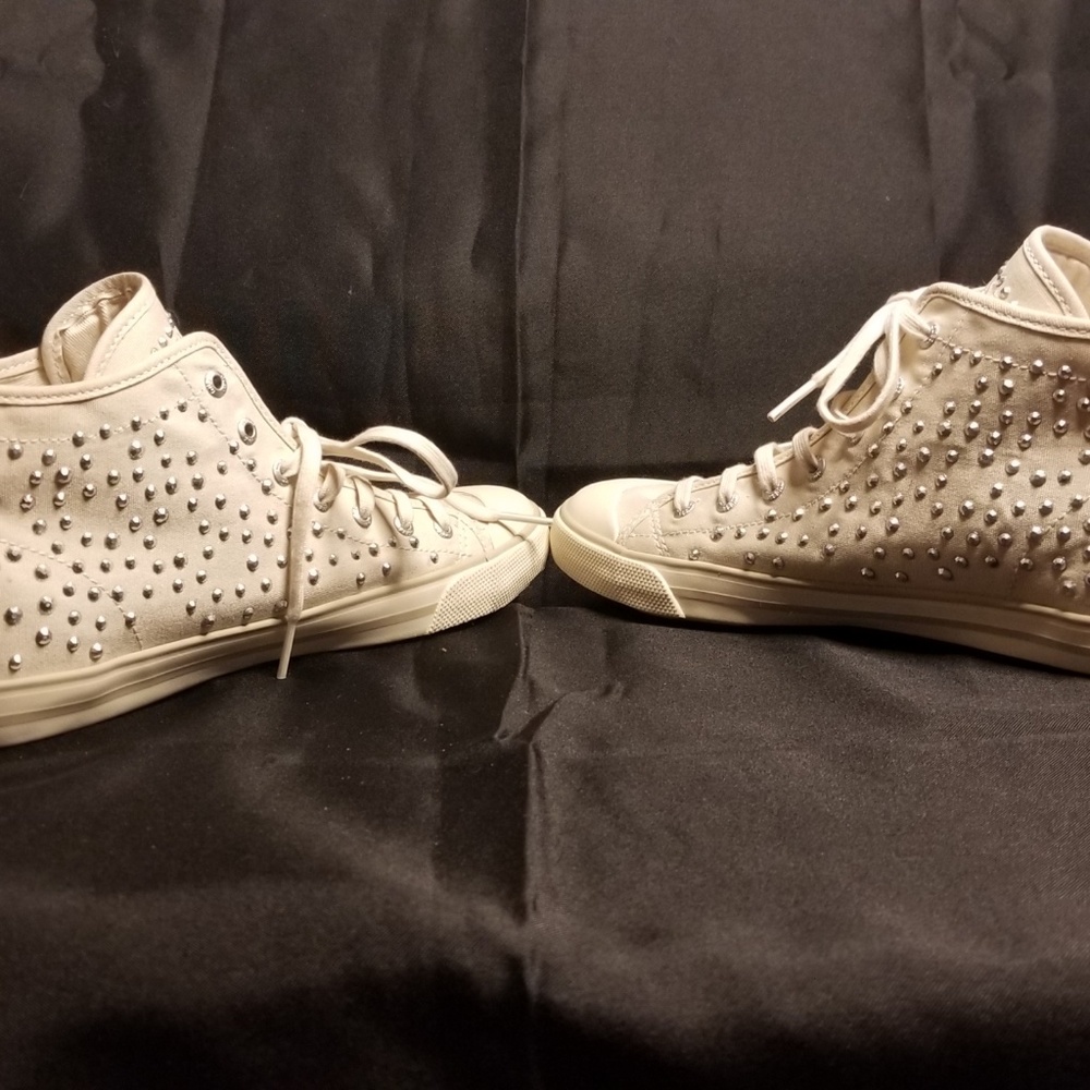 GUESS Bling Sneakers "JOAN" Crystal/Stud decor 10 - Picture 3 of 7